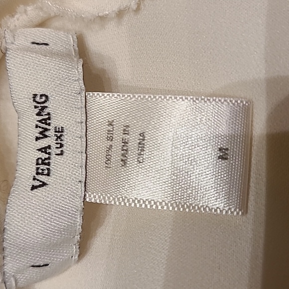 Vera Wang silk nightgown full length with crystals size M 100% silk - Picture 10 of 11